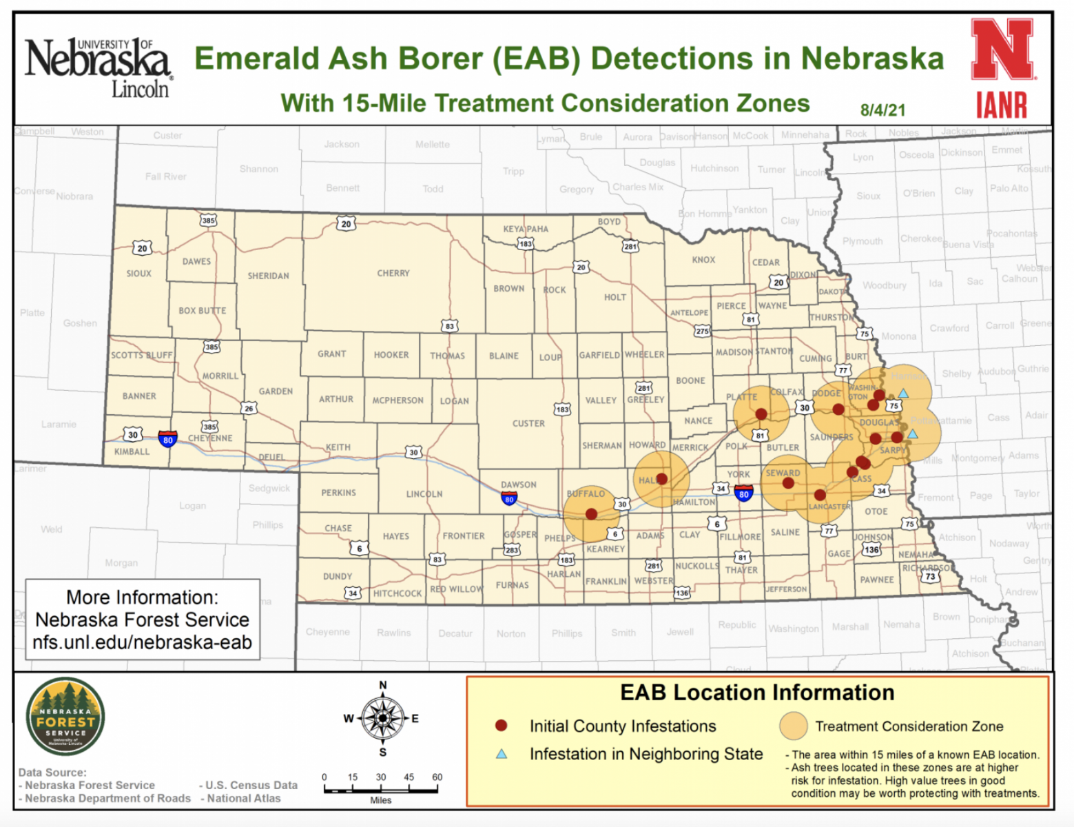 EAB Map